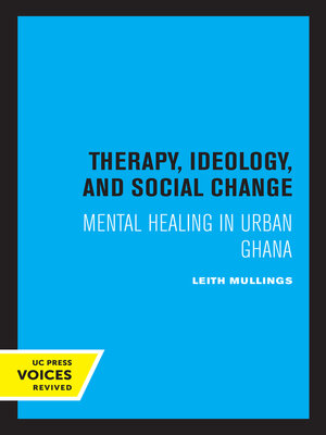 cover image of Therapy, Ideology, and Social Change